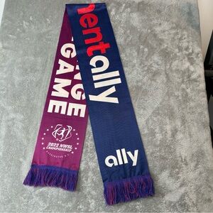 NWSL 2022 championship scarf ally‎ CHANGE THE GAME washington dc Womens Soccer